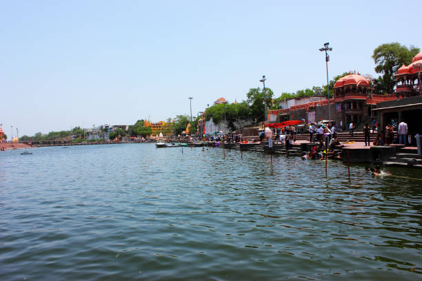 Ram Ghat in Ujjain, Madhya Pradesh, India